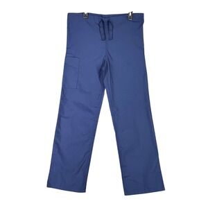 Cherokee Scrub Pants‎ Workwear Unisex Size S Navy 4100 Medical Nurse Work
